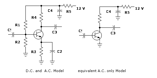 a.c./d.c. amplifier and a.c. only amplifier models