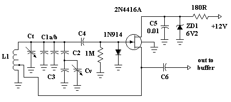 schematic of hartley oscillator