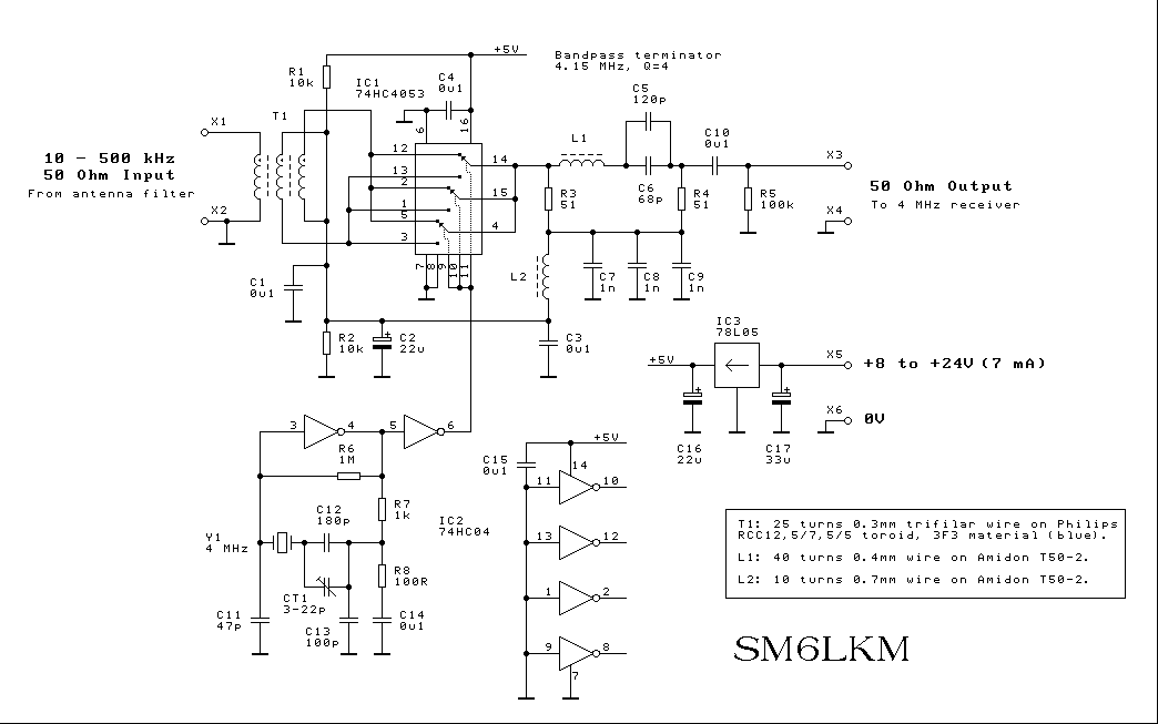 Hc4053 схема включения