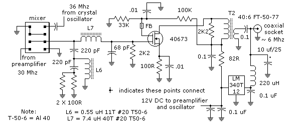 post mixer amplifier