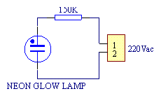 Diagram of the main voltage monitor