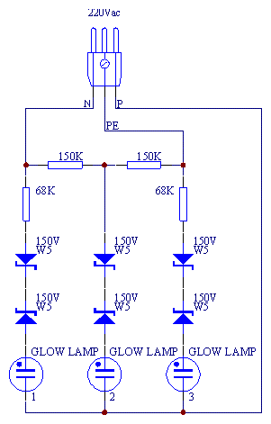 Diagram of the outlet tester