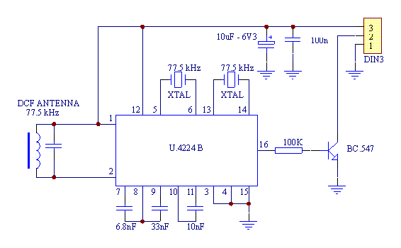 Schematic diagram of the receiver, click to zoom